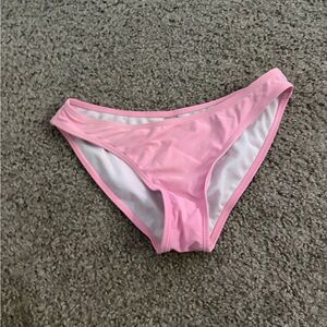 SHEIN Light Pink Bikini Bottom - Classic Hipster Cut